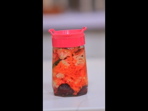 طريقة إعداد قرنبيط مخلل