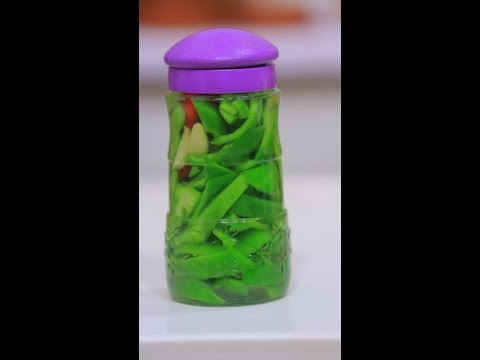 طريقة إعداد فلفل رومي مخلل