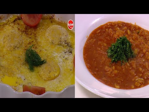 طريقة إعداد فول مدشوش بالصلصة والتقلية بالثوم