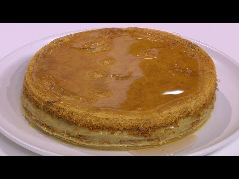 بالفيديو طريقة إعداد ومقادير كنافة بحشو الحلاوة