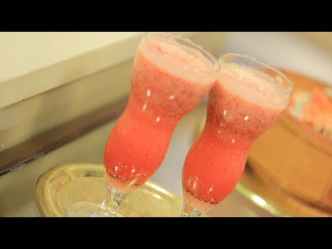 بالفيديو طريقة إعداد ومقادير عصير توت بالكيوي