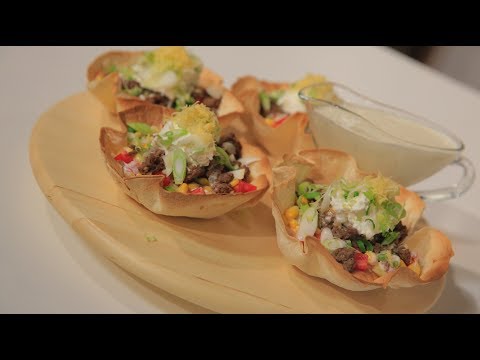طريقة اعداد سلطة التاكو