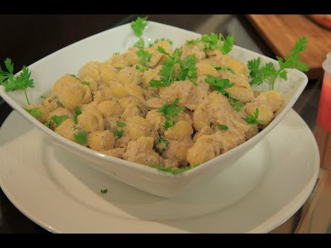 شاهد طريقة إعداد ومقادير مكرونة بصوص الكاجو