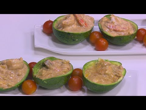 شاهد طريقة إعداد أكواب الافوكادو بالجمبري