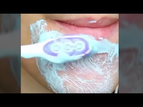 خلطة لإزالة السواد تحت الفم