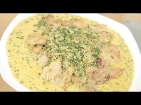 شاهد طريقة إعداد شيش طاووق بالصوص الأخضر