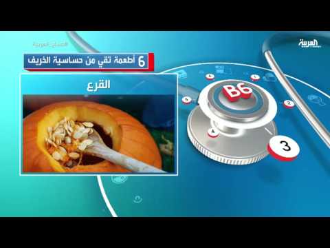 بالفيديو القرع أبرز 6 أطعمة تقي من حساسية الخريف