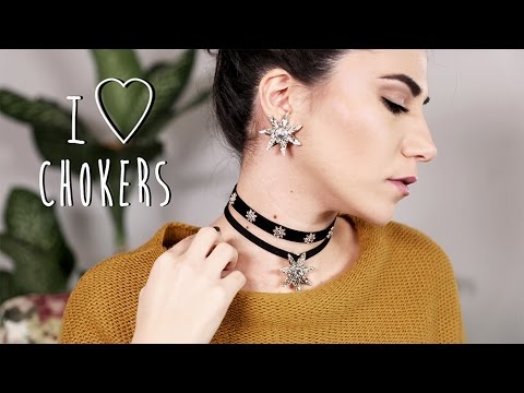 أخر صيحات التشوكر وطرق ارتدائها