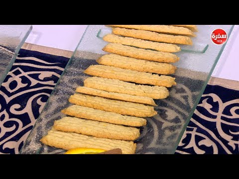 طريقة إعادة ومقادير بسكوت النشادر بالبرتقال والقرفة