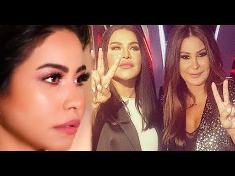 بالفيديو  تعليق شيرين على انضمام أحلام وإليسا إلى ذا فويس