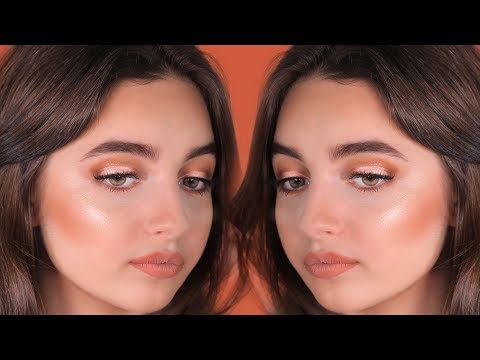 طريقة عمل مكياج ذهبي للصيف