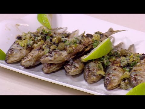 طريقة إعداد السردين مشوي