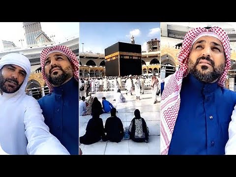 شاهد الفنان العراقي حسام الرسام يؤدي مناسك العمرة