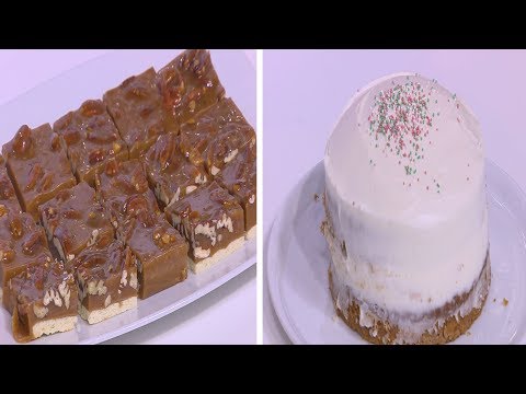 شاهد كعك الكوسة والقرع وحلوى البيكان