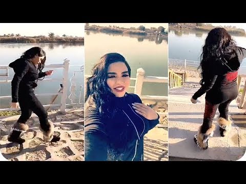 شاهد الفنانة جليلة على نهر دجلة