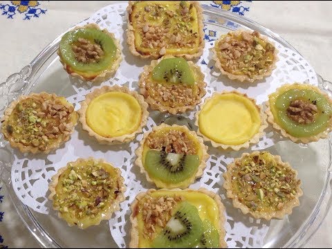 طريقة إعداد ميني طورطات بالكريم باتسيير