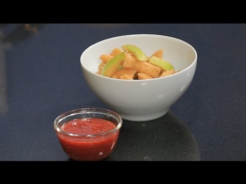 شاهد طريقة إعداد أصابع التفاح المقرمش