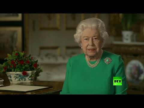 شاهد الملكة إليزابيث تعد الشعب البريطاني بالانتصار على كورونا