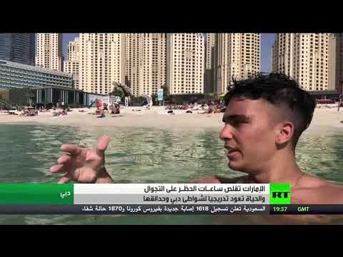 شاهد افتتاح الحدائق العامة والشواطئ في دبي بعد تخفيف قيود كورونا