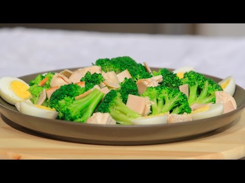 طريقة إعداد سلطة بروكلي