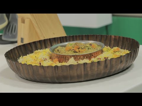 إعداد أرز بالمكسرات والفواكه المجففة