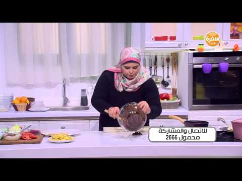 بالفيديو طريقة عمل ومقادير رول البسكويت بالشكولاتة