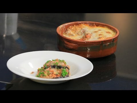 مسقعة بالبشاميل و الجبنة القريش