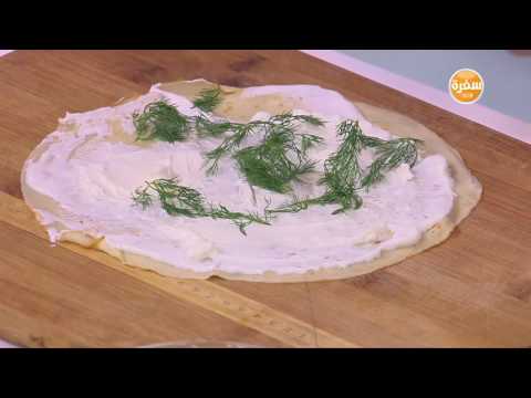 طريقة عمل كريب السالمون بصوص المشمش