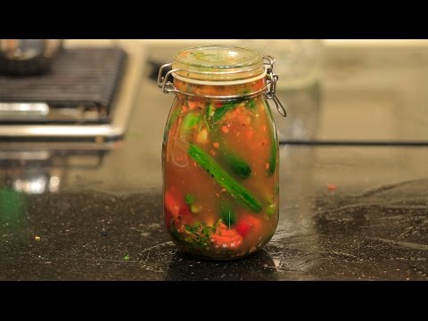 شاهد طريقة عمل خيار مخلل