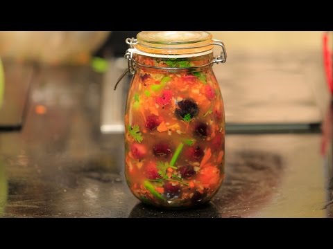 طريقة عمل زيتون تفاحي مخلل