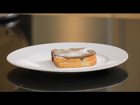 سندوتش زبدة الفول السوداني بالشوكولاتة