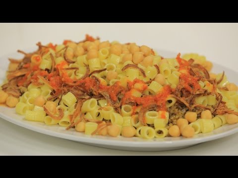 طريقة إعداد كشري بالفريك