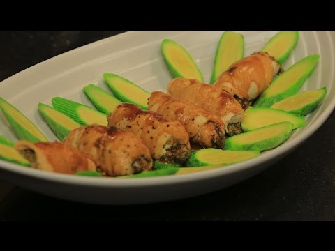 دجاج بالريحان والبارميزان