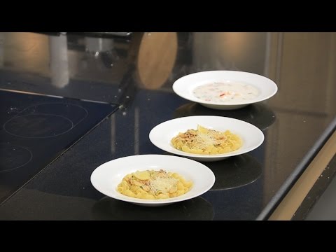 بالفيديو طريقة عمل ومقادير مكرونة بالخرشوف  شوربة توم يم