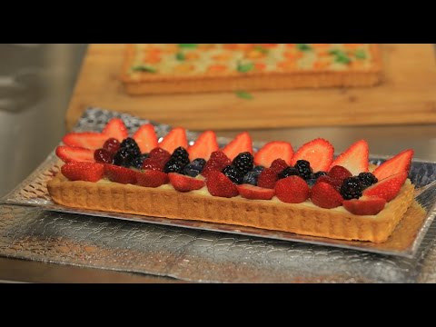 طريقة إعداد تارت الفراولة والتوت