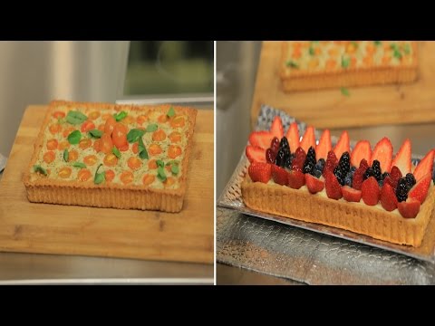 شاهد طريقة إعداد كيش كابريز وتارت الفراولة والتوت