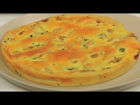 طريقة عمل بيتزا بالدجاج