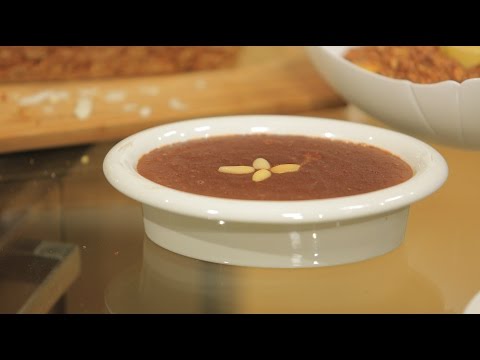 بالفيديو طريقة عمل ومقادير بودينغ شكولاتة ولبن اللوز