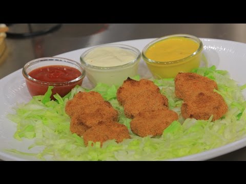 بالفيديو طريقة عمل ومقادير ناغتس اشكال للاطفال