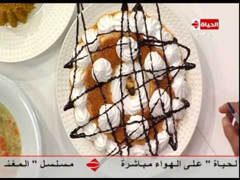 قالب كريم كرامل بصوص الشيكولاتة