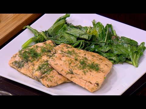 شاهد طريقة عمل سالمون فيليه بالشبت