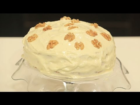 طريقة إعداد كيكة جزر