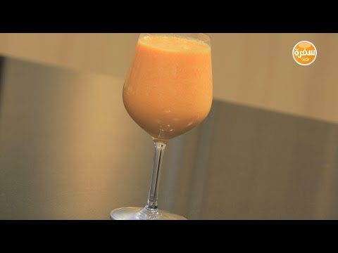 عصير الجزر بجوز الهند