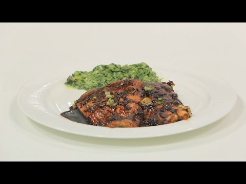 طريقة إعداد سالمون بالترياكي