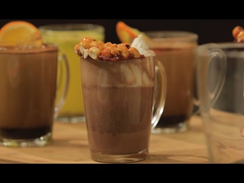 شاهد طريقة إعداد مشروب الشيكولاتة الساخن