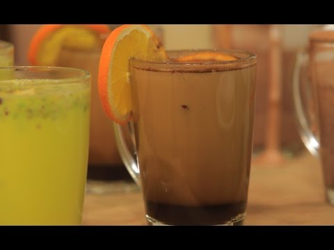 شاهد طريقة إعداد مشروب القهوة بالبرتقال