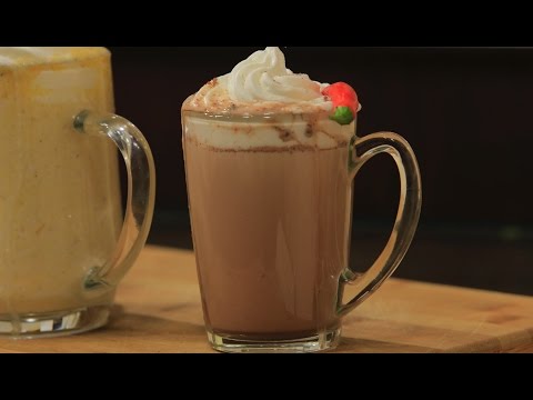 بالفيديو طريقة إعداد شيكولاتة ساخنة حارة