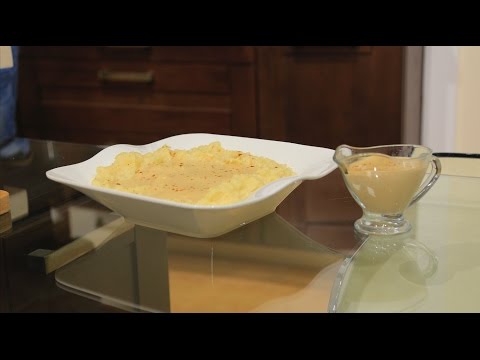 بطاطس بيوريه بالجرافي