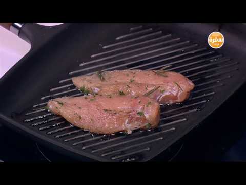 صدور دجاج بصوص المكسرات