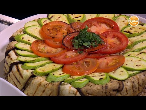 مقلوبة الأرز البني لمرضي السكر  سلطة الفاصوليا لمرضي السكر